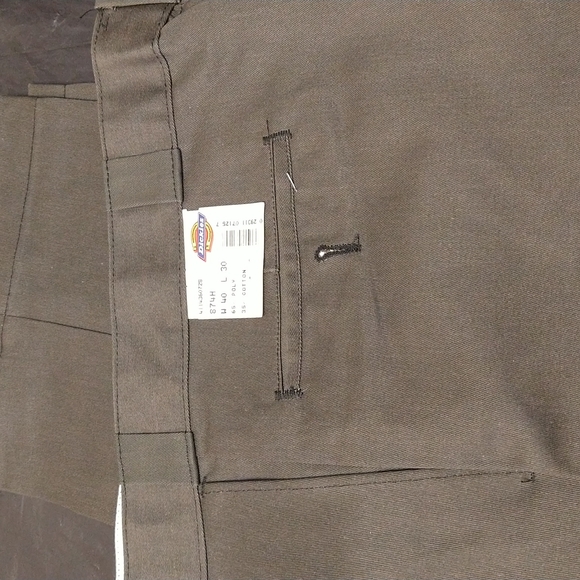 NWT-Dickies Slacks-W 40 L 30Dark Green - Picture 4 of 7